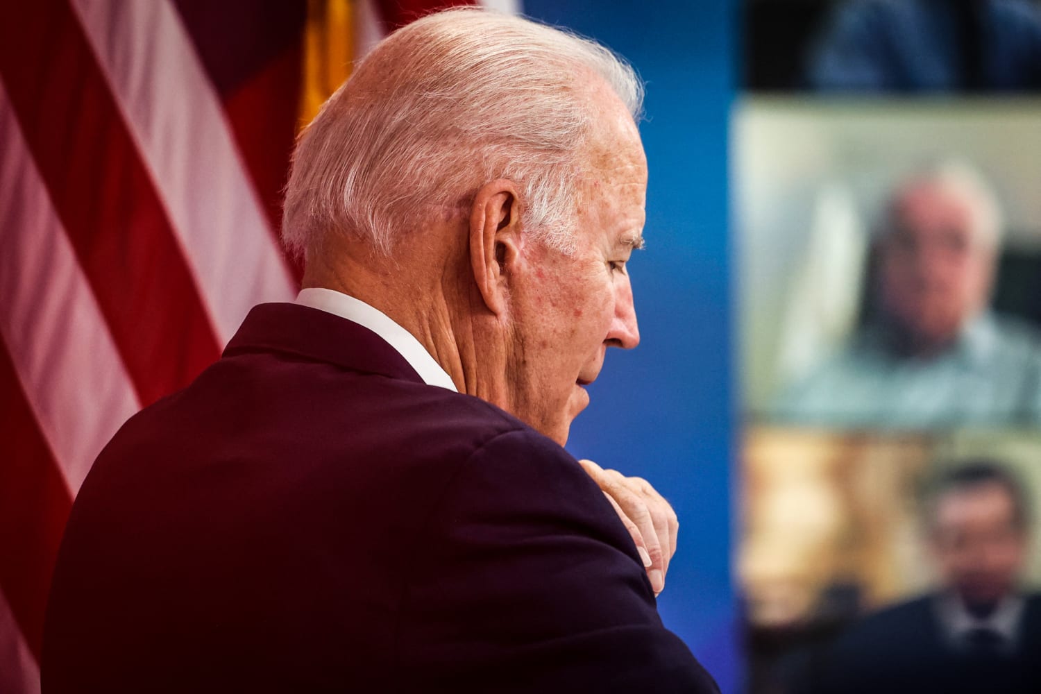 Biden says there’s ‘more work to do’ on Covid testing as Americans wait days for results
