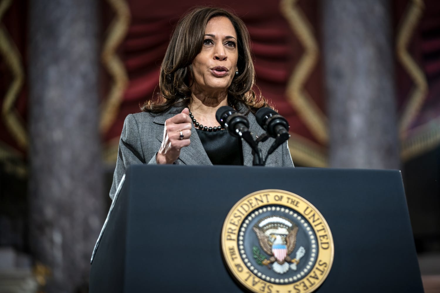 Kamala Harris was at DNC on Jan. 6 when pipe bomb was found outside