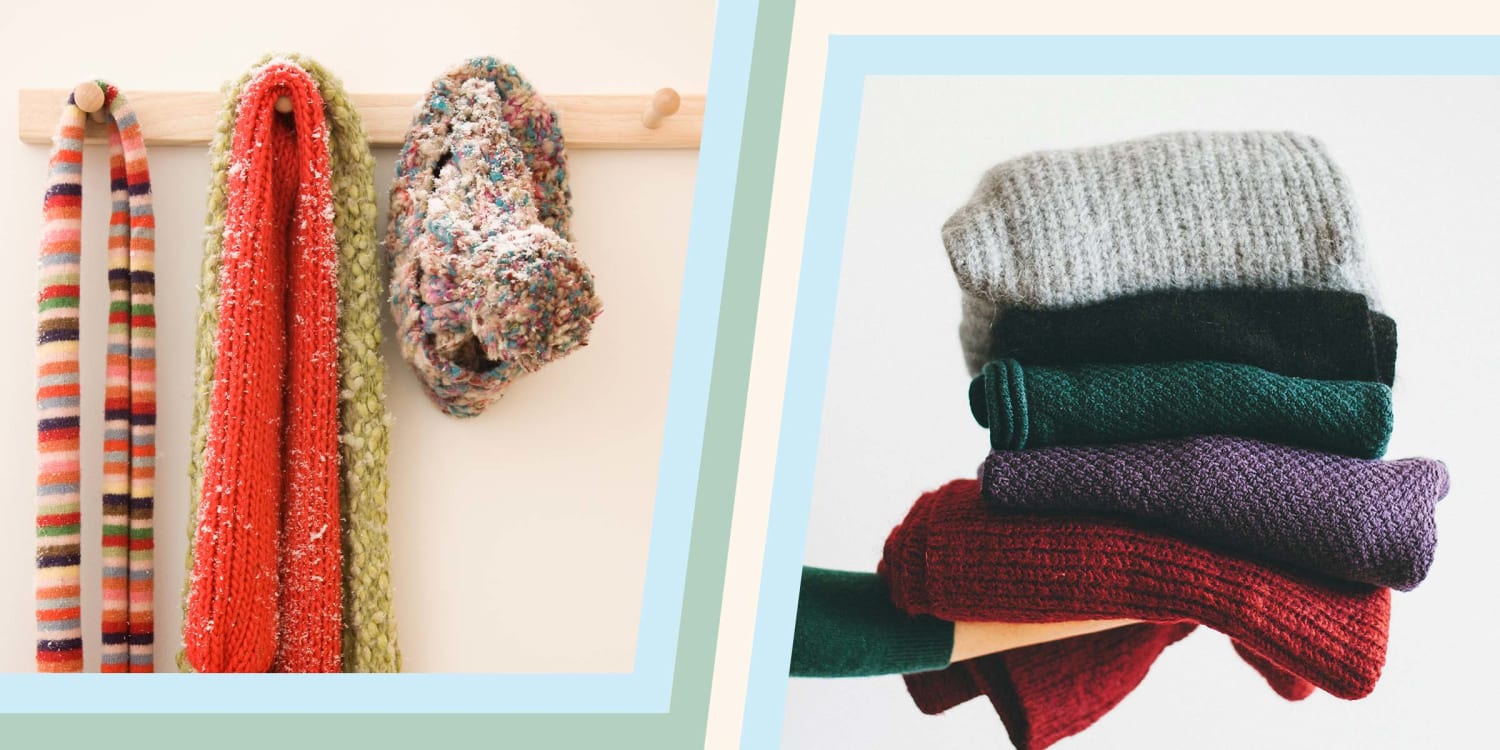 How to organize winter accessories, according to a professional