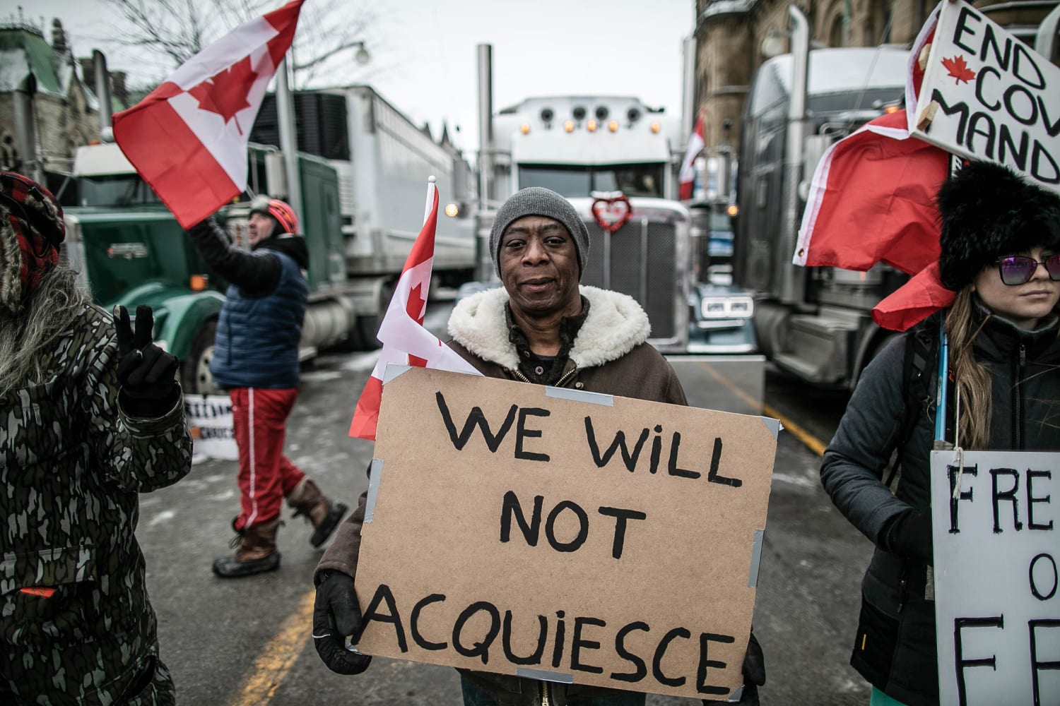 Vuil Benodigdheden bijtend Shachi Kurl : Ottawa state of emergency over trucker protest shows Canada's  Trumpists are growing