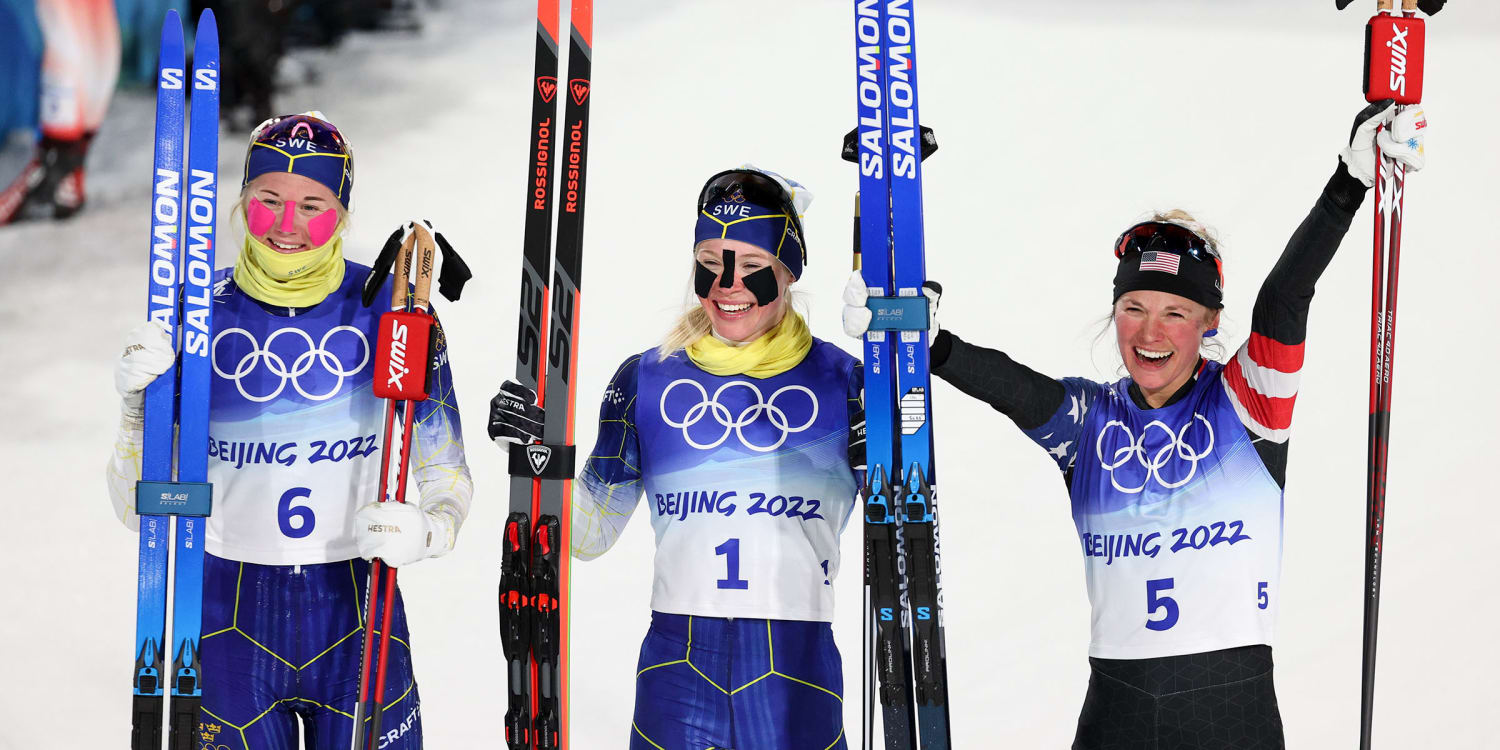 Why Are Olympic Skiers Wearing Tape on Their Faces?