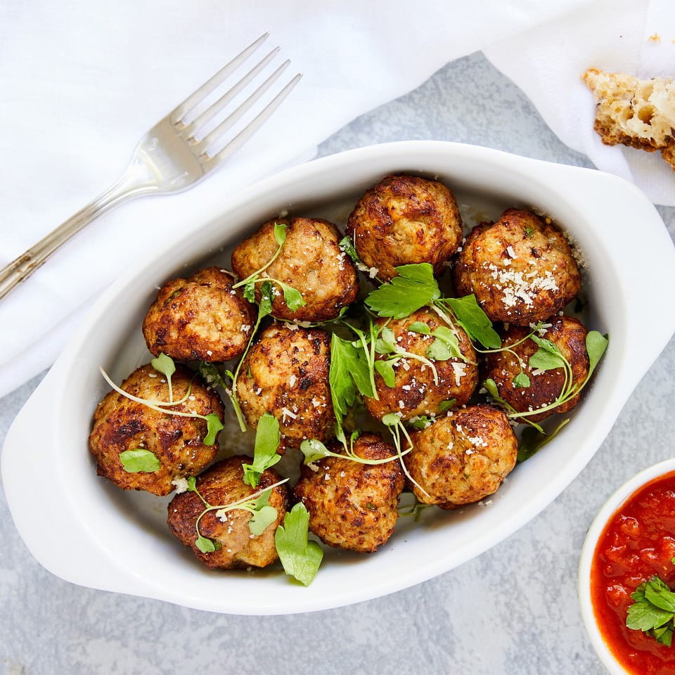 Air Fryer Turkey Meatballs Recipe