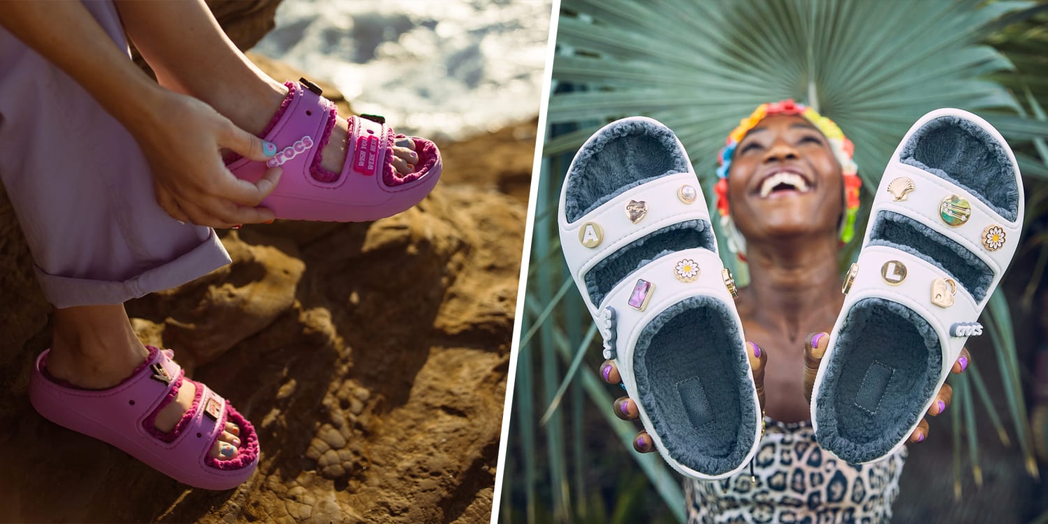 Crocs' Classic Cozzzy Sandals just launched, and we're