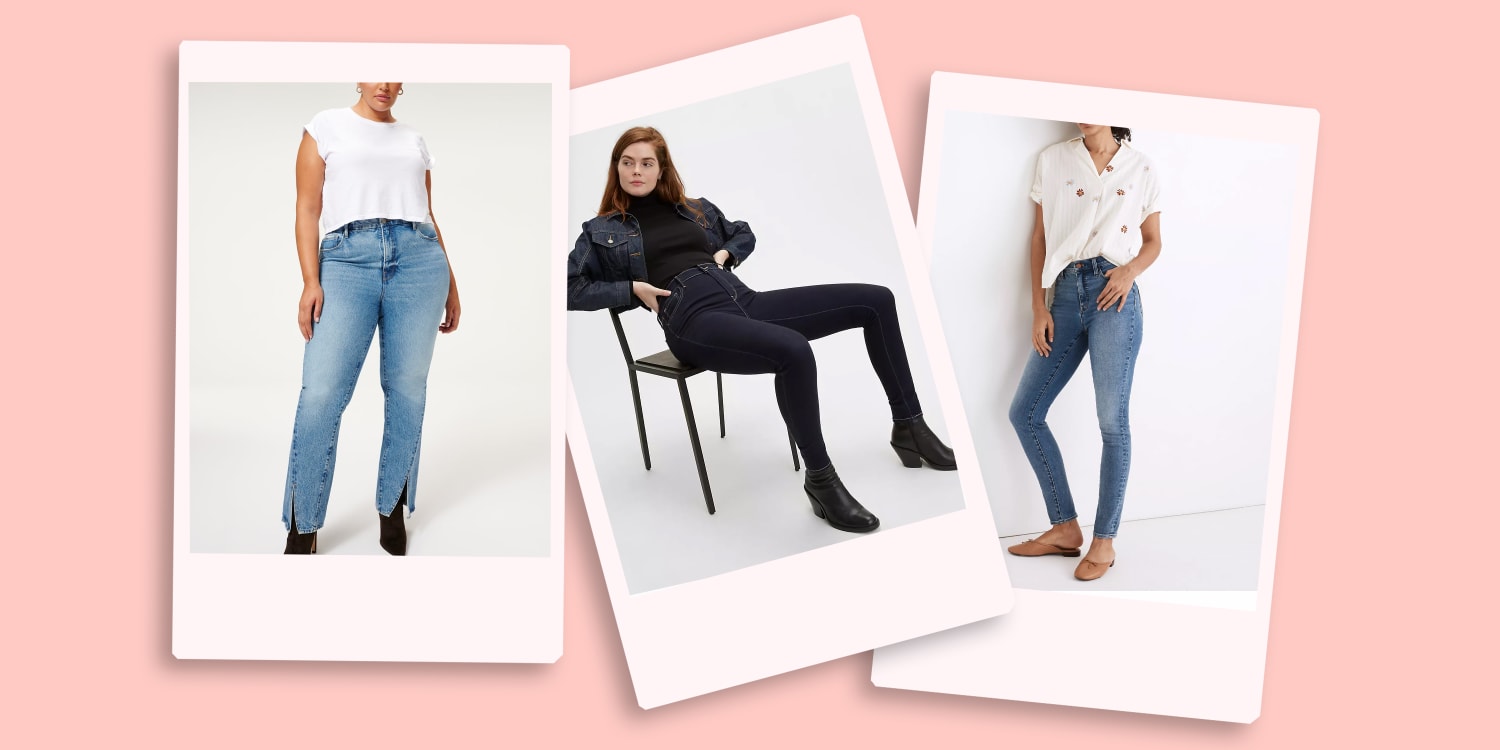 Menselijk ras Vertrek inkt How to shop for jeans for tall women, according to experts