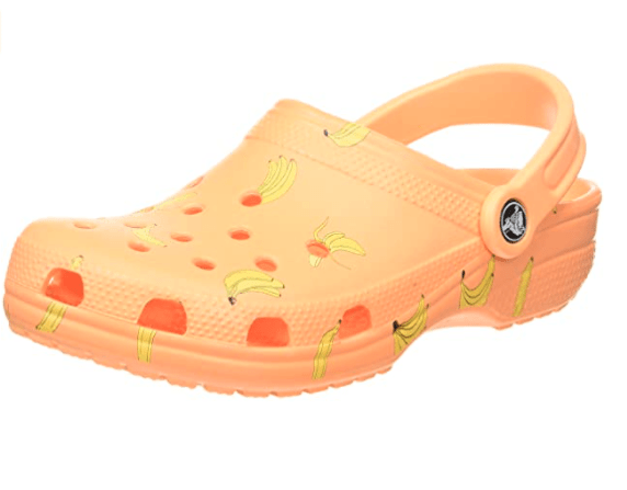 banana crocs size 9