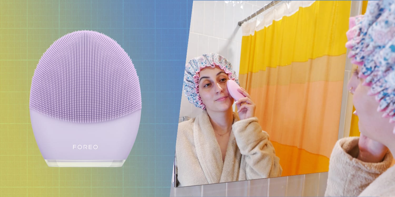 The Foreo Luna 3 cleansing brush helps me feel fresh and clean