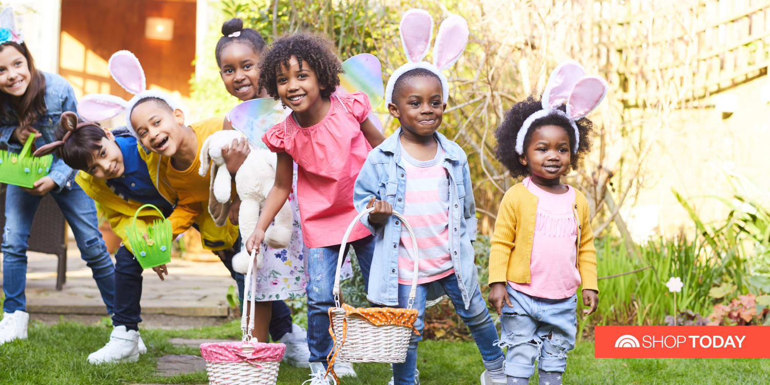 cute empty easter basket