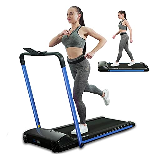 0.5-4 MPH and P01-P12 Program Electric Treadmill Exercise Machine & Home Quiet Running Walking Heavy Duty Treadmill Jogging Fitness Folding Equipment Youen Folding Under Desk Treadmills for Home 