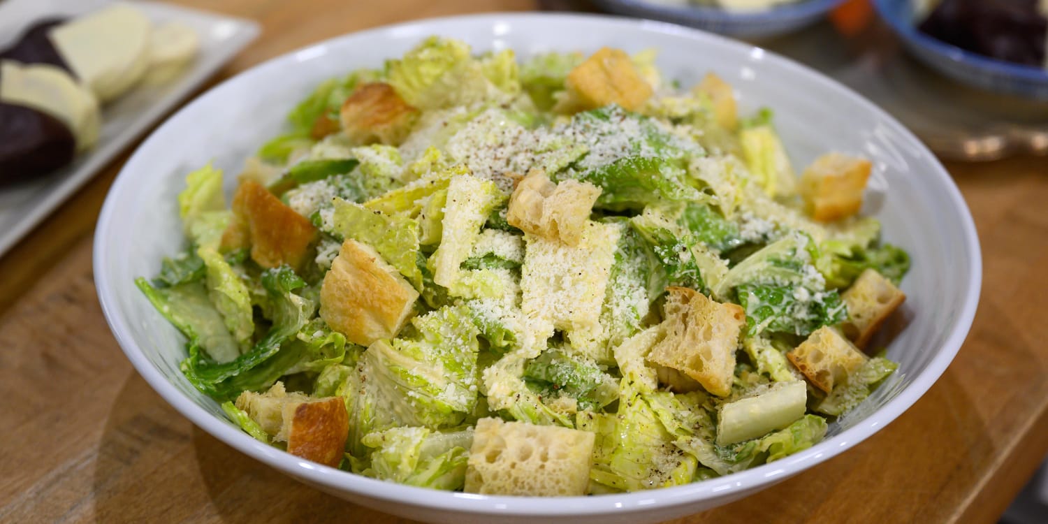 Ina Garten shares how to make homemade Caesar salad dressing