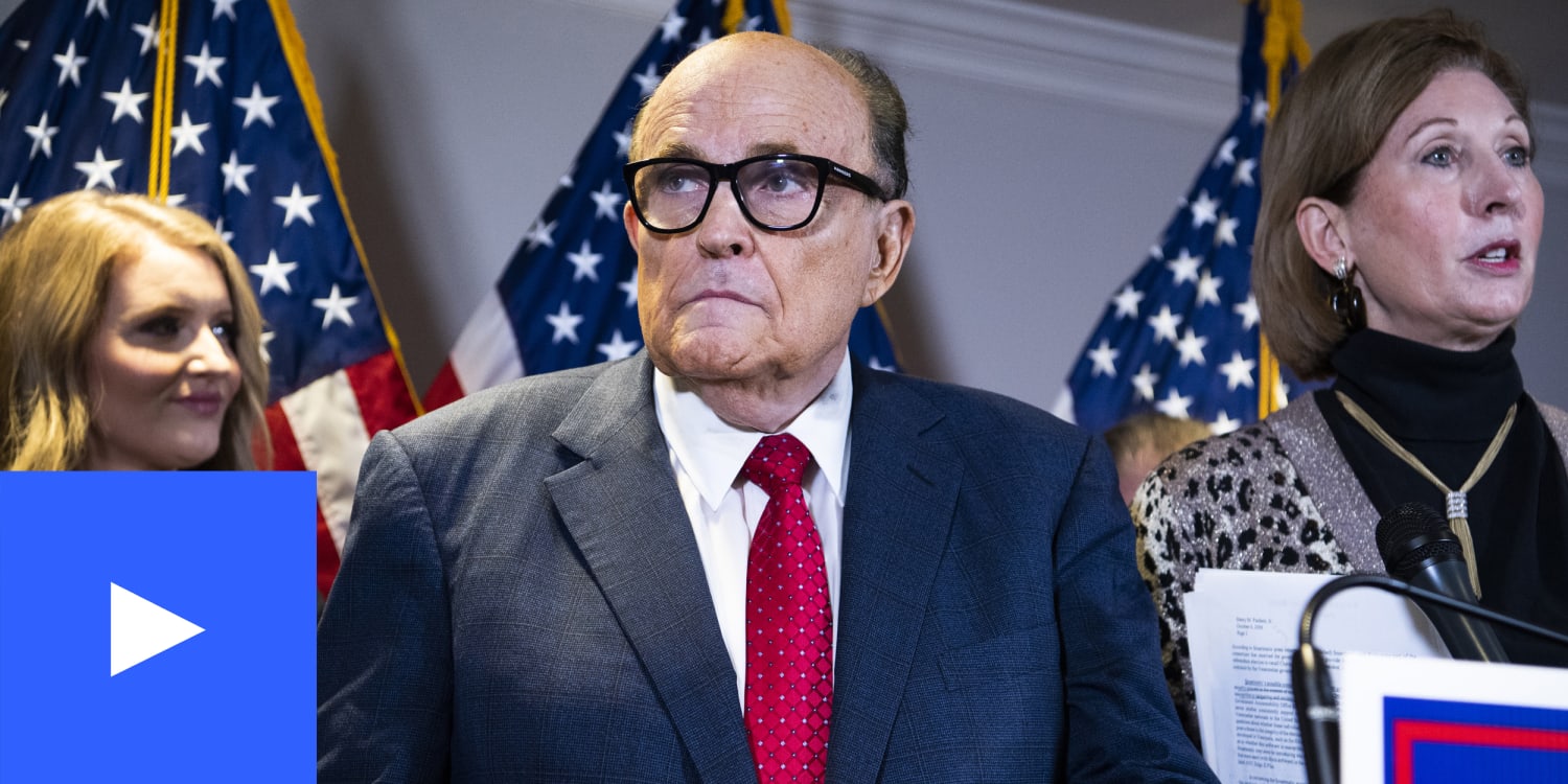 A photo of Rudy Giuliani