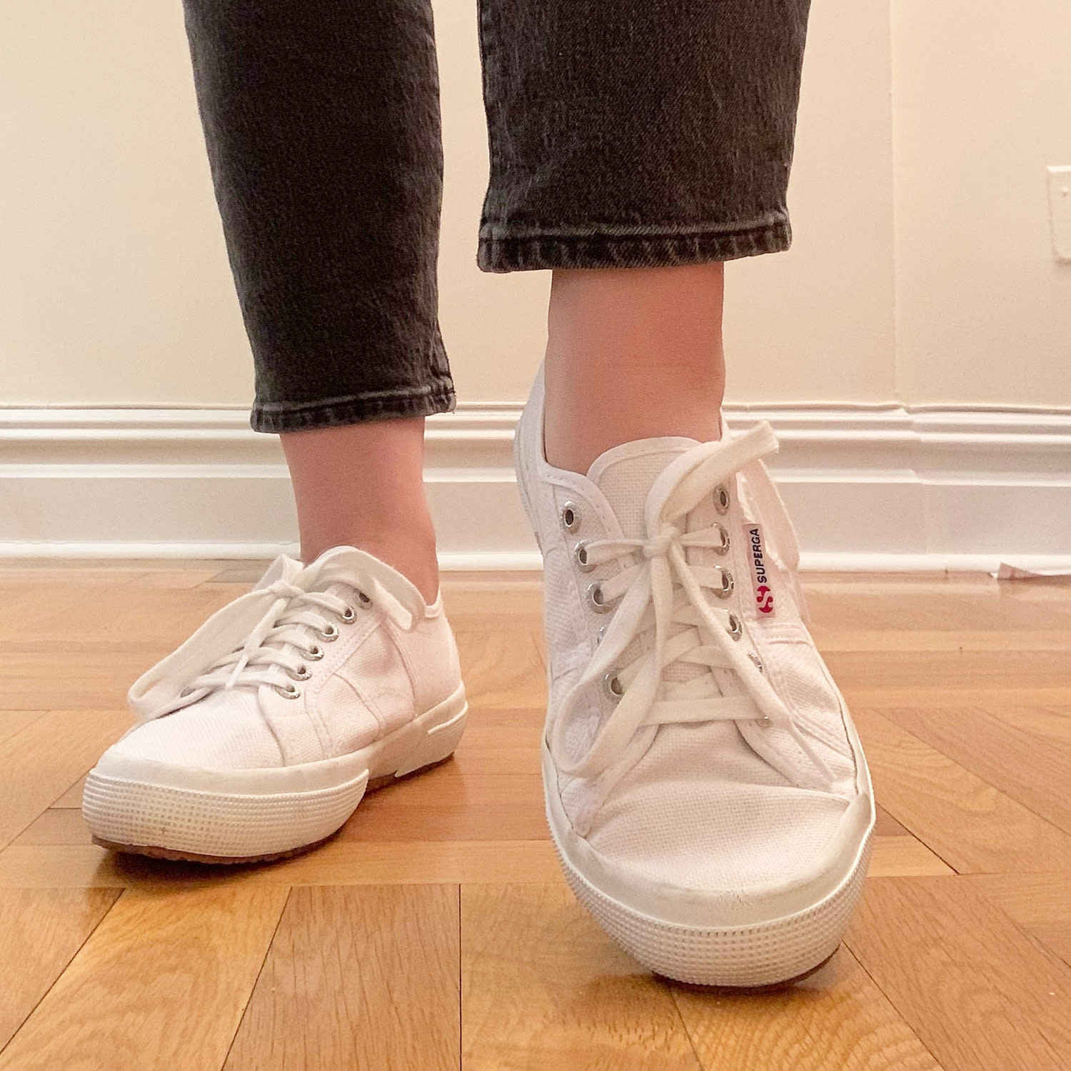 Superga 2025 on feet