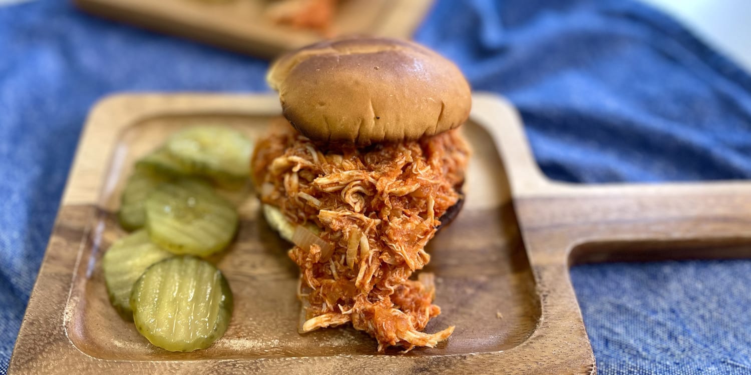 Joy Bauer gives sloppy Joes a healthy makeover with rotisserie chicken