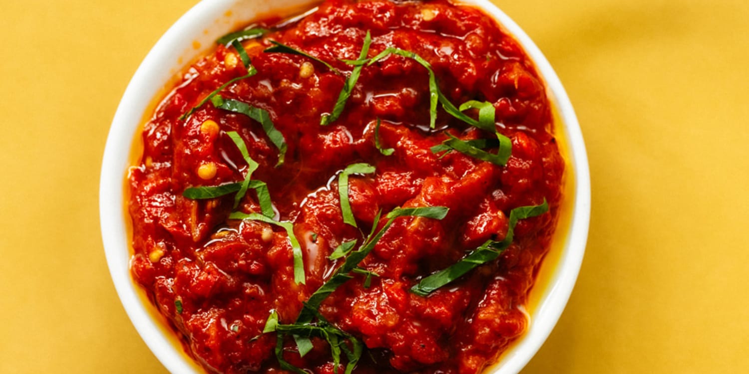 My Grandmother's Peppers and Eggplant (Lutenitsa) Recipe-image