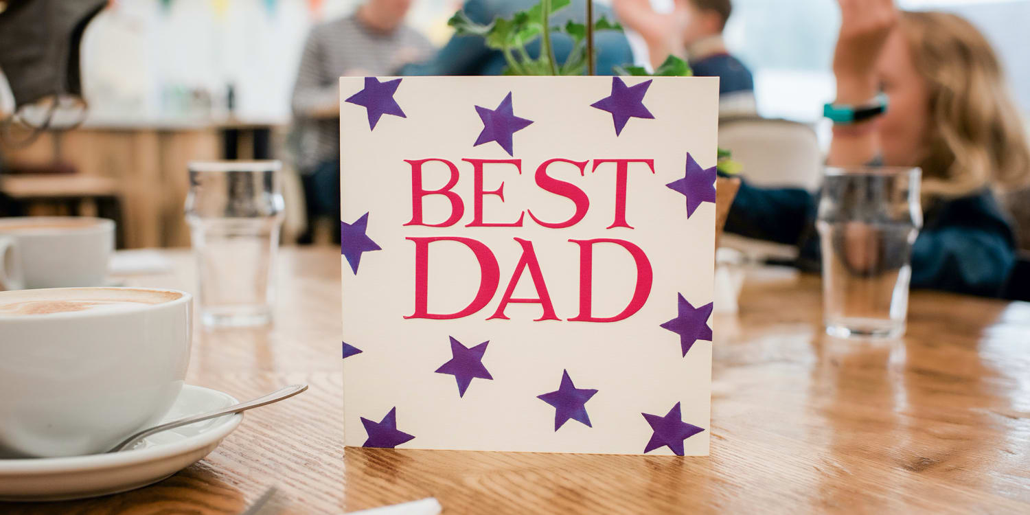Ideal Novelty Present Dad's Tea Goes Here Dad Tea Coaster Gift 
