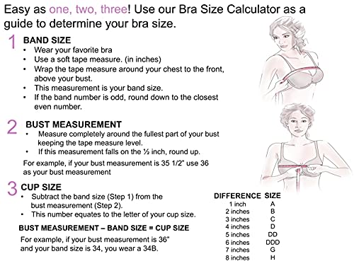 calvin klein bra chart