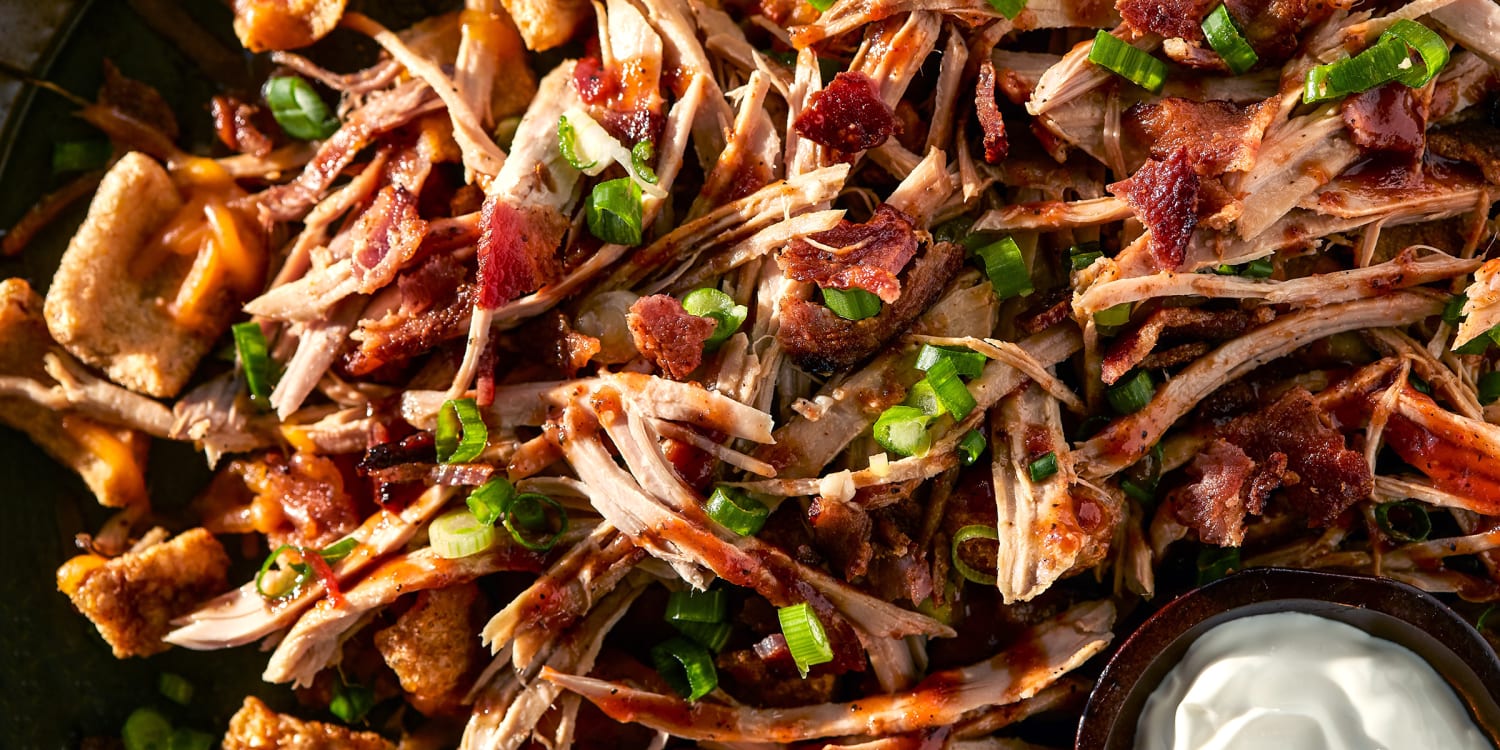 Loaded Pork Skin Nachos Recipe-image