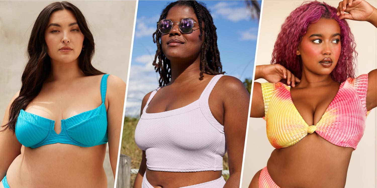 Nest Prestigieus plotseling Swimsuit shopping tips for women with large busts, according to experts