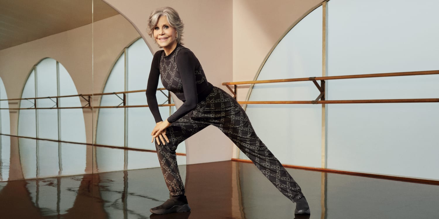 H&M launched its new activewear line with a campaign starring Jane Fonda