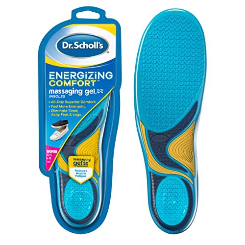 Superior Cushioning Shoe Inserts for Relief Flat Feet Full length Orthotic Insoles Orthopedic Functional Foam Pads for Women&Men 