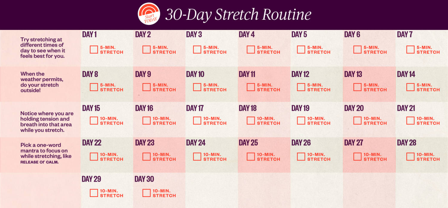 20 Minute Standing Stretch  30 Day At-Home Workout Challenge