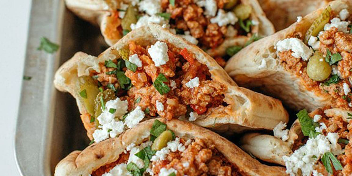 Sloppy Joe Pitas Recipe-image