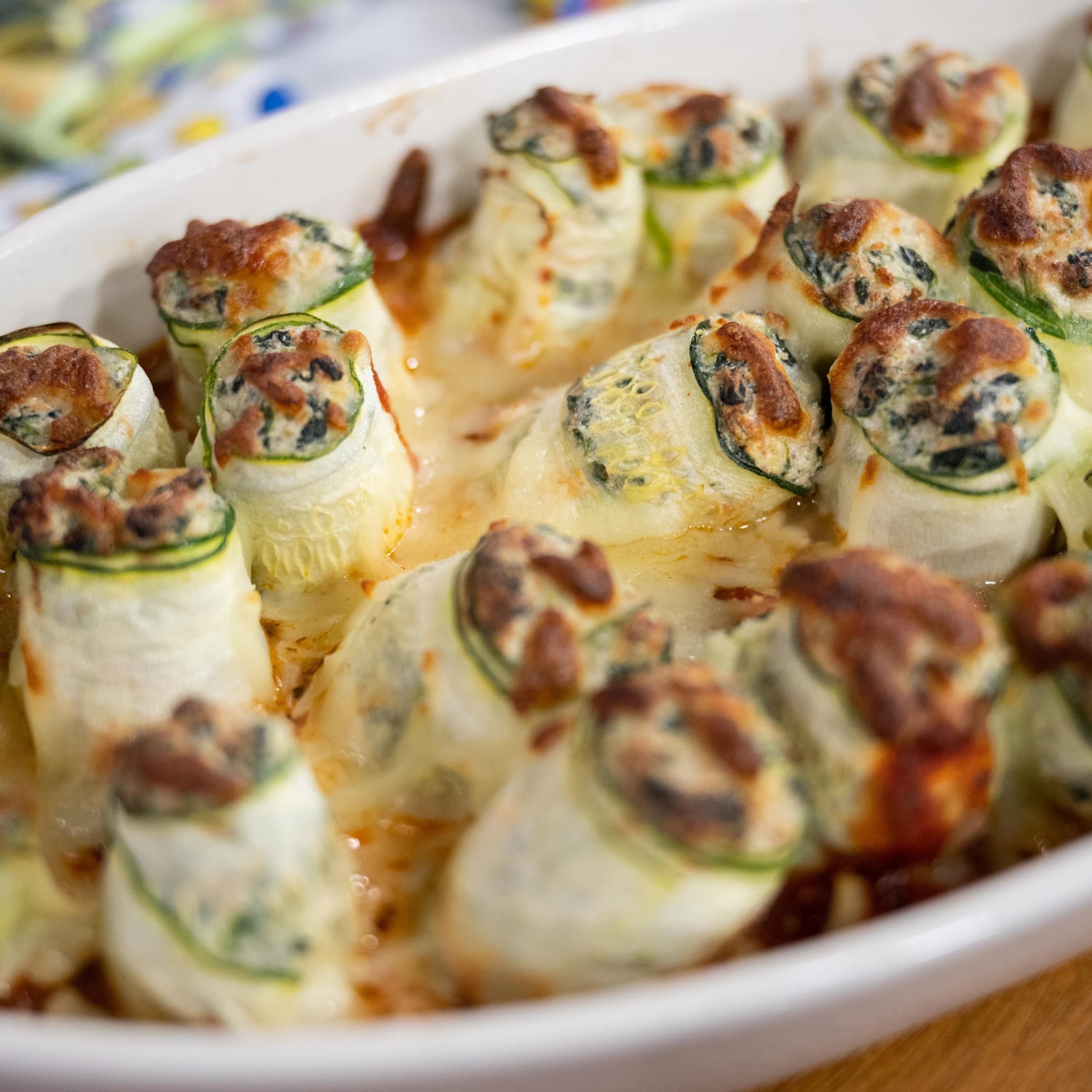 KitchenAid - Happy National Zucchini Day! Love & Olive Oil is celebrating  with her recipe for Zucchini Lasagna Rolls made using the KitchenAid® Vegetable  Sheet Cutter Attachment. Learn how to make them