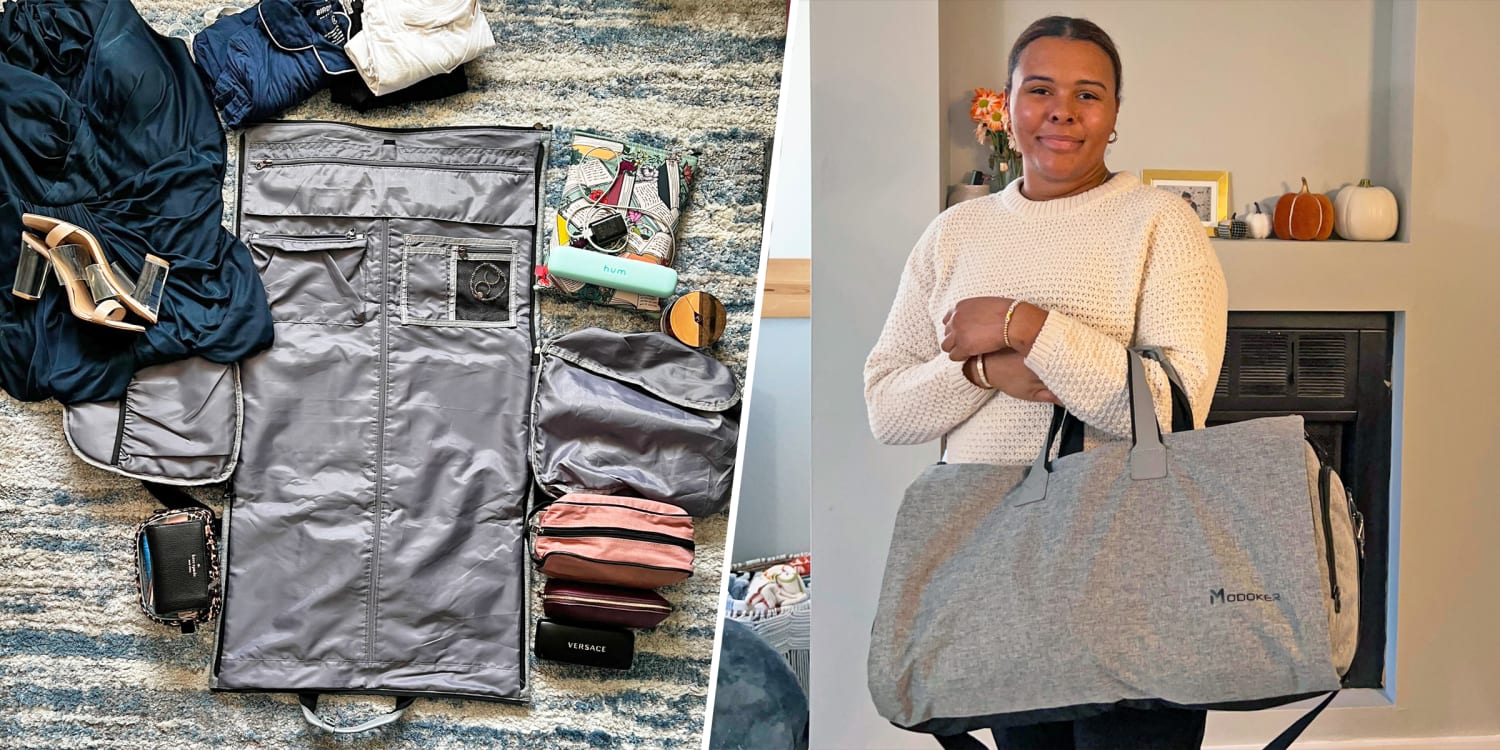 Weekend Leather Travel Soft duffel-style Bag – Sam Brown London-saigonsouth.com.vn