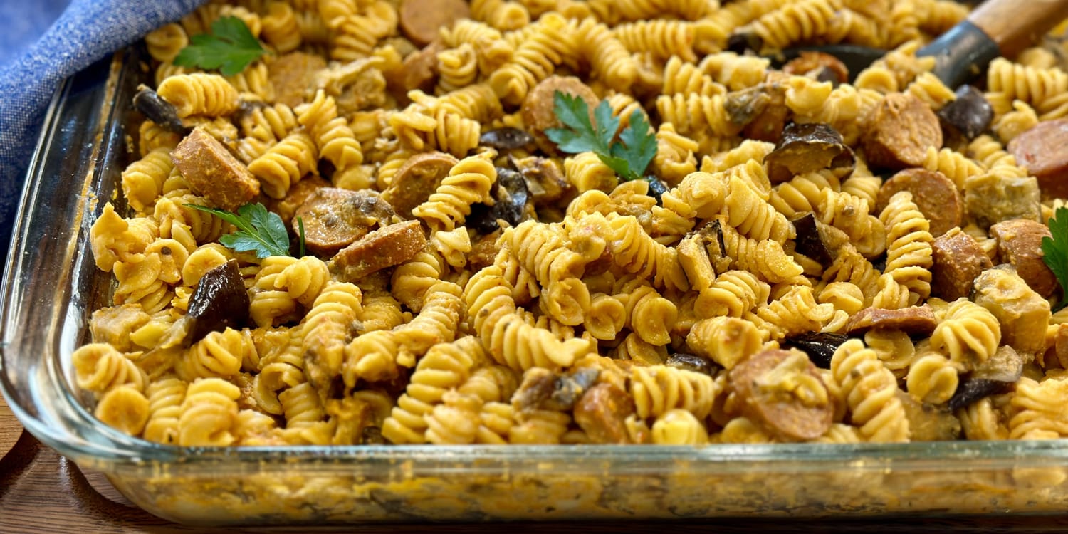 Joy Bauer makes Mediterranean baked pasta for a nutritious weeknight dinner