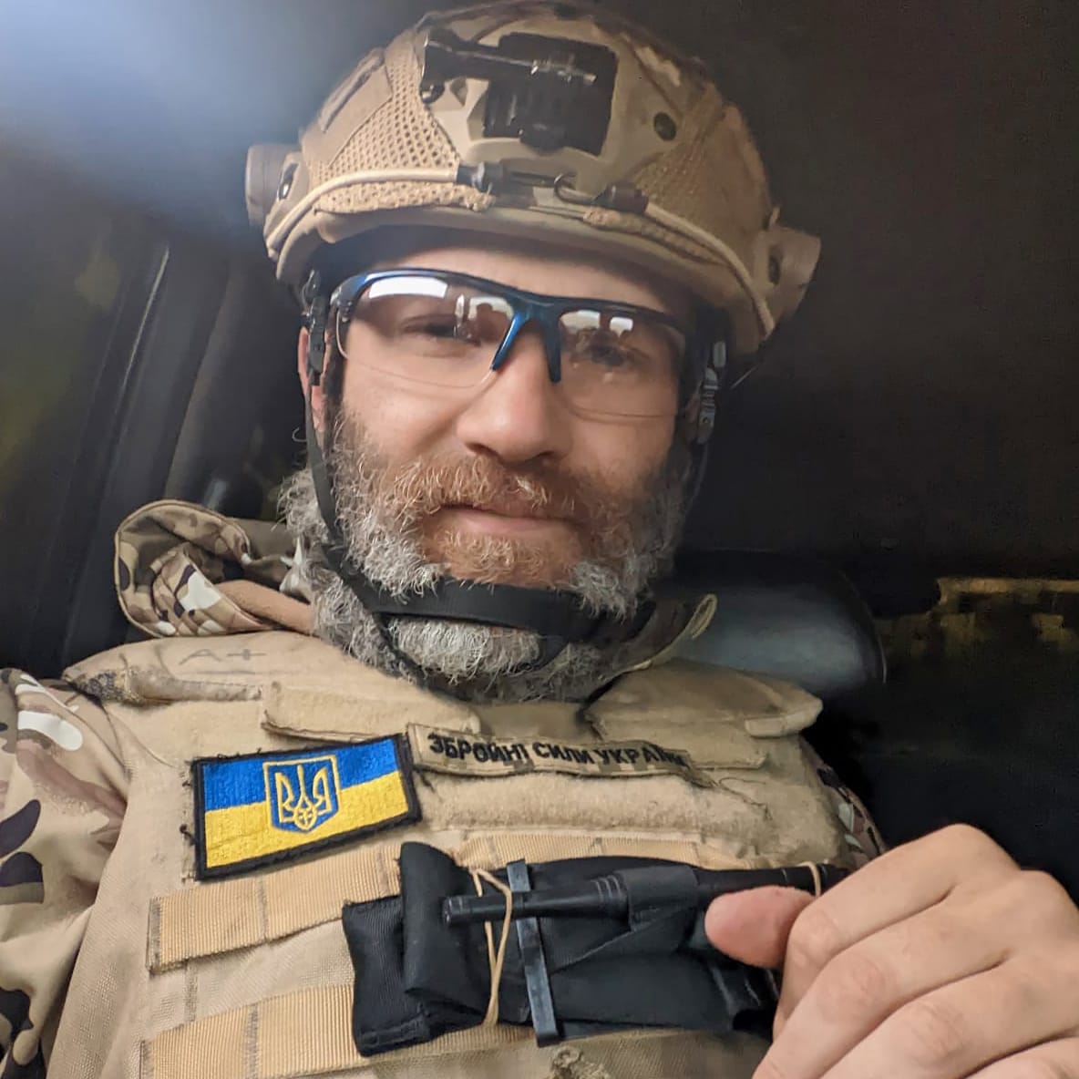 Fighting on the frontlines in Ukraine with Macer Gifford