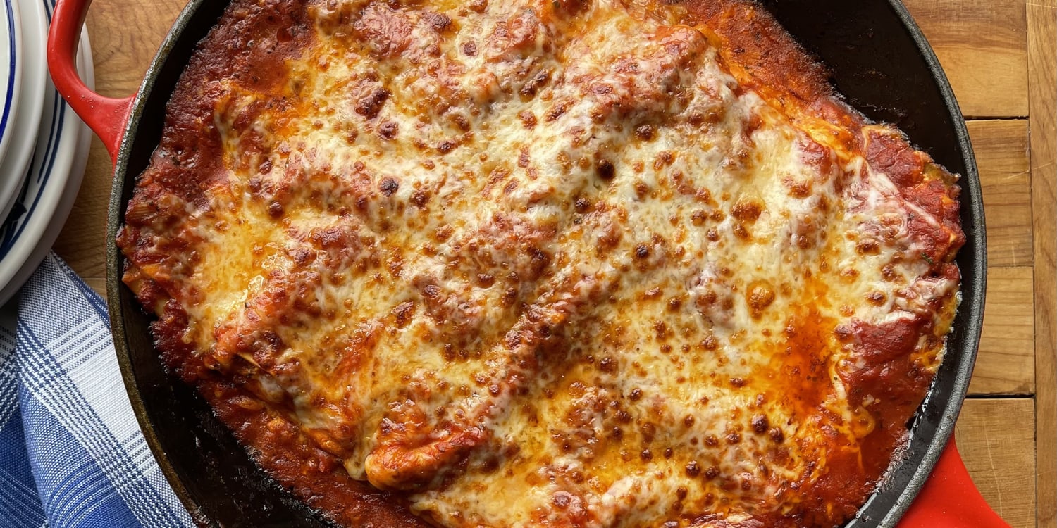 Easy Skillet Lasagna - Cooking For My Soul