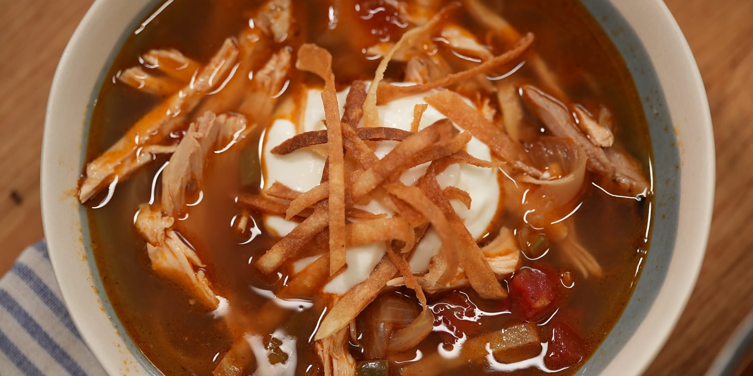 Easy Chicken Tortilla Soup Recipe-image