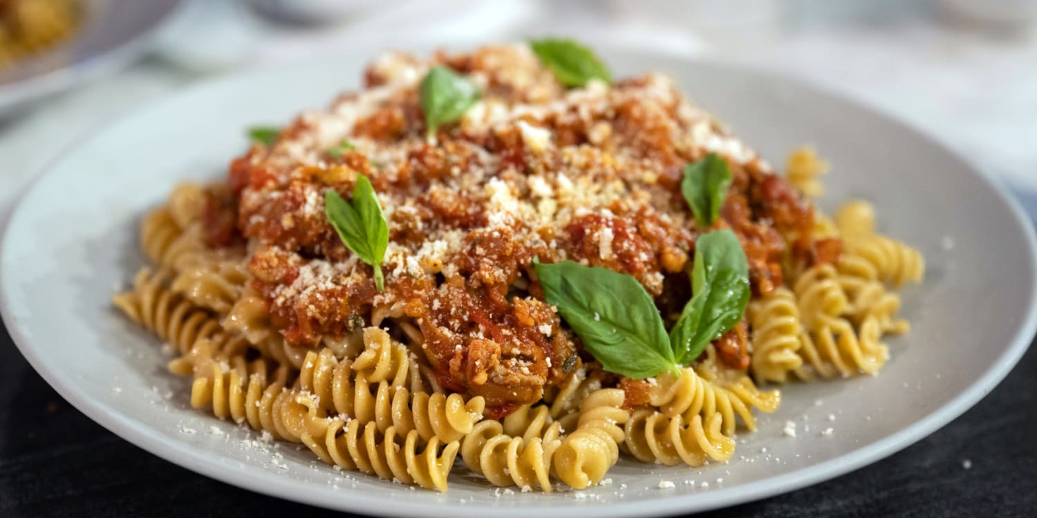 Turn to this turkey and zucchini Bolognese for a healthy weeknight dinner