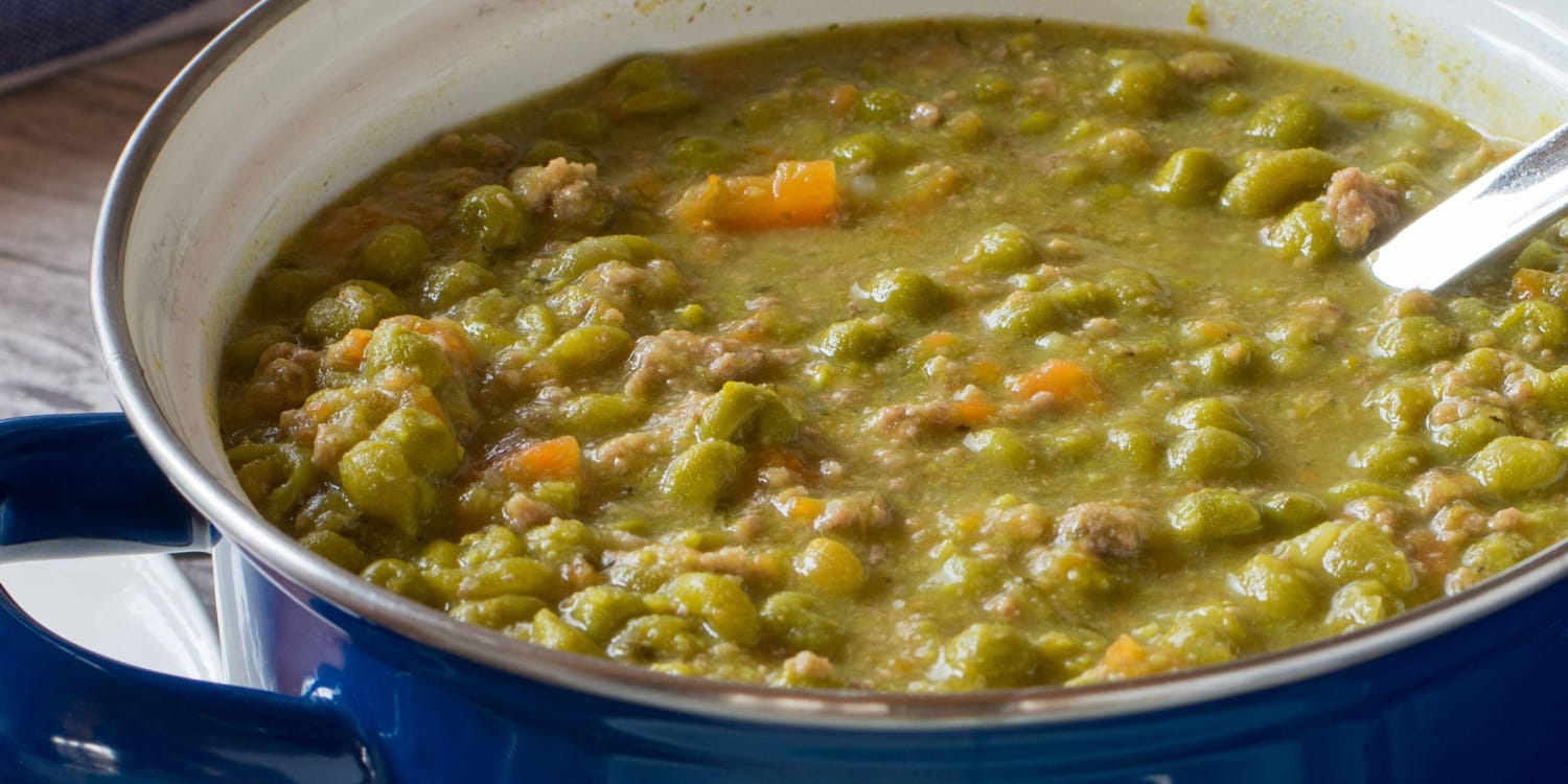 Quebec-Style Yellow Split Pea Soup - Seasons and Suppers