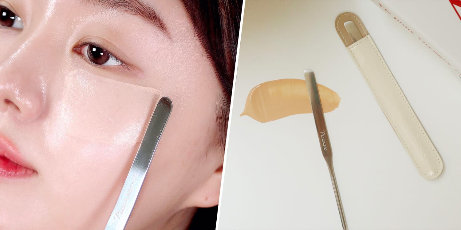 Which makeup products are used in viral Chinese make-up art videos