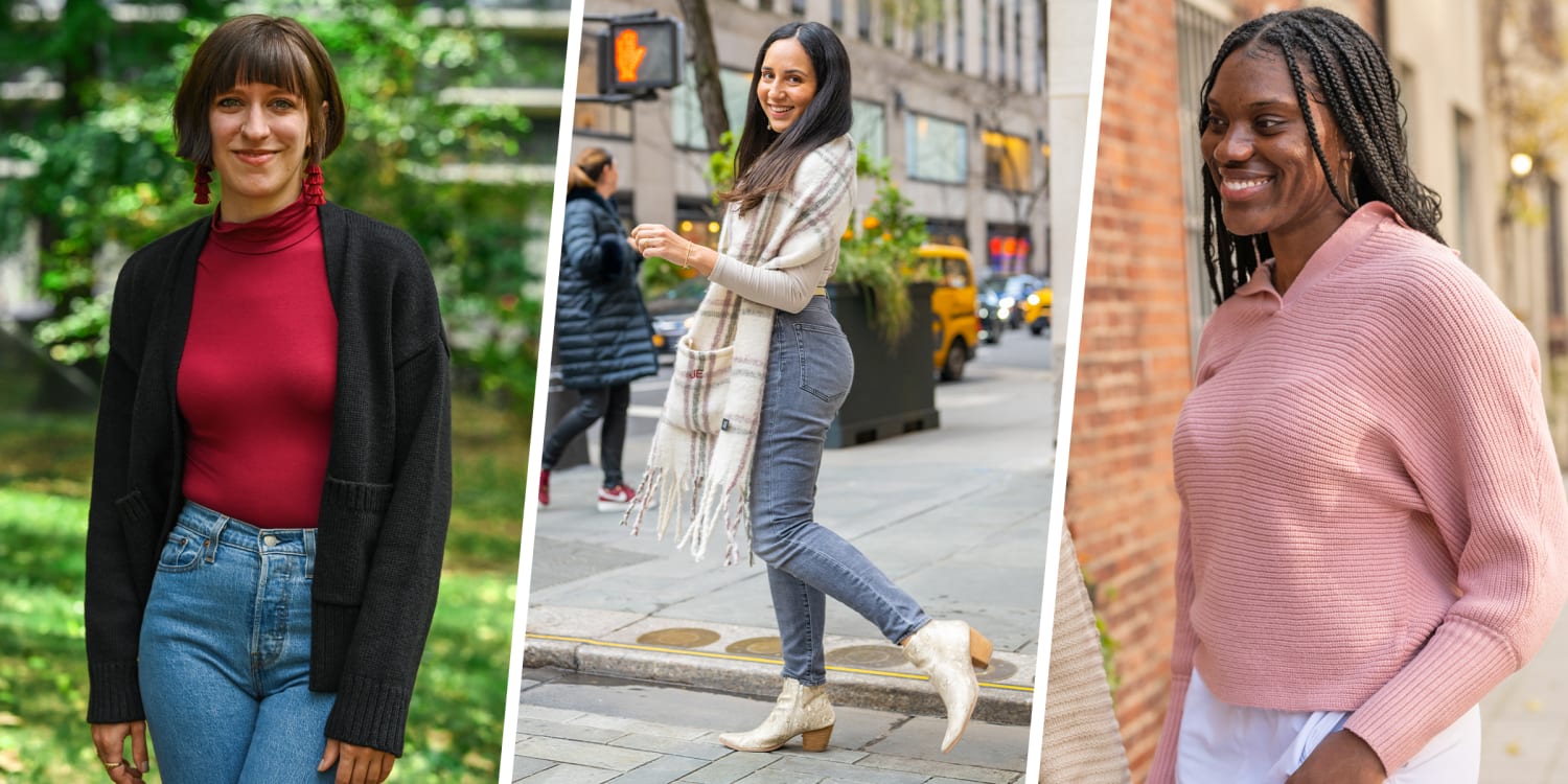 13 Transitional Sweater Outfits