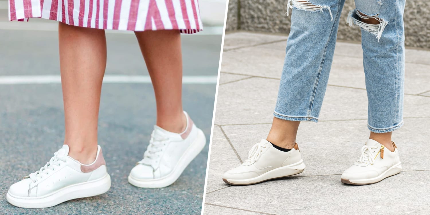 lava expositie Klacht 13 best sneakers to wear with mom jeans, dresses and more