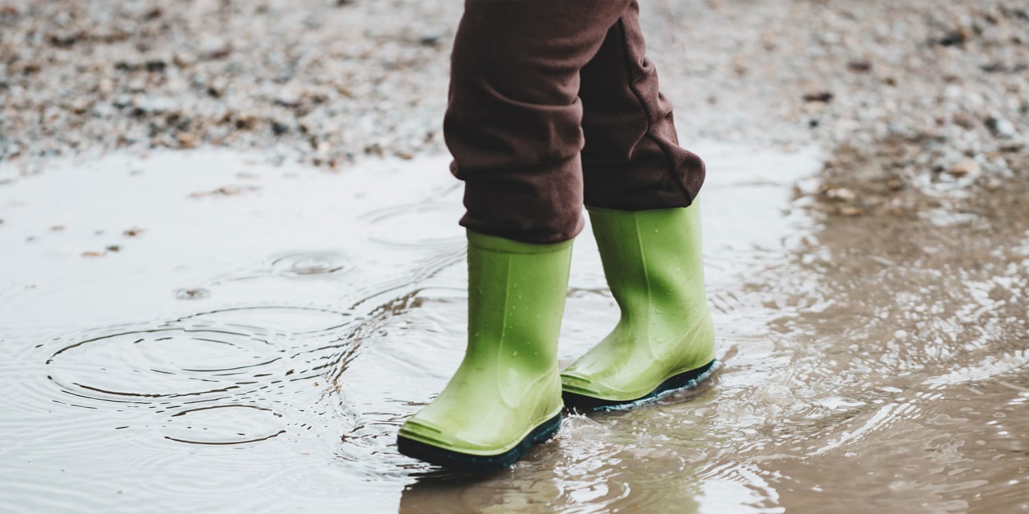 These waterproof  shoes replaced my bulky rain boots