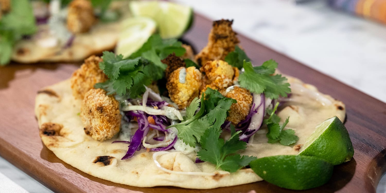 These cauliflower tikka tacos make a super satisfying meatless meal
