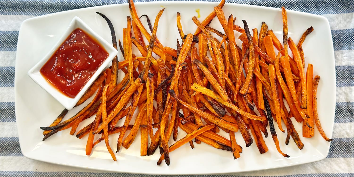 How to make crispy carrot fries