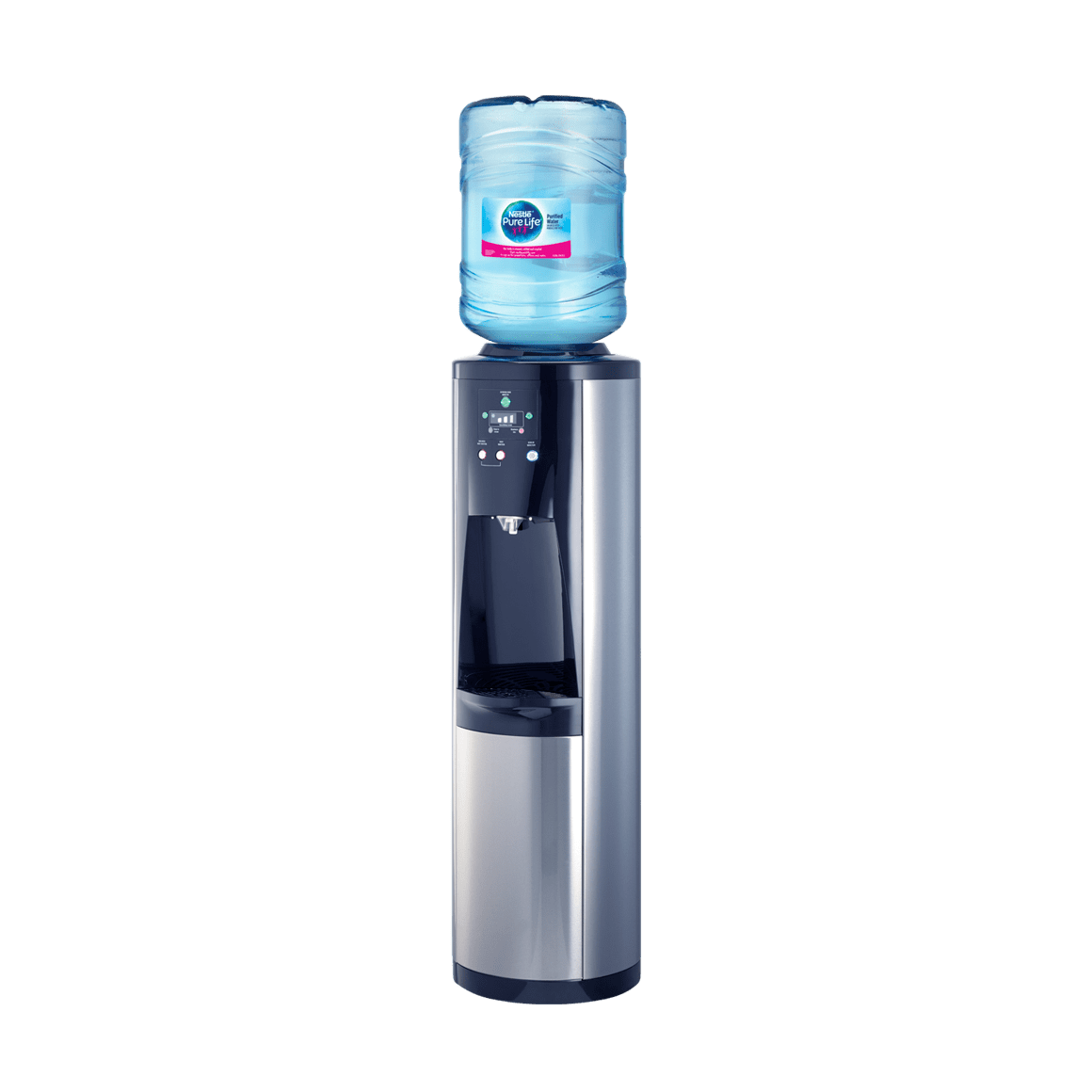 The Cascade Profile Gray Charcoal Water Dispenser