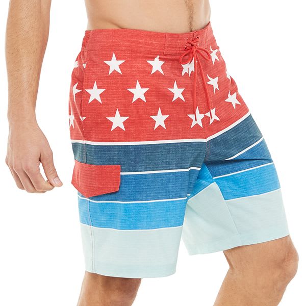 Men's Colorblocked 7″ Swim Trunks, Created for Macy's – My Fashion Mall