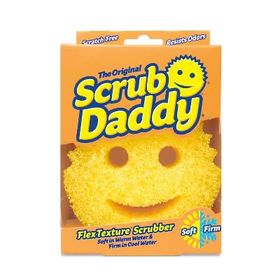 Scrub Daddy Sponge -style Collection- Scratch-Free Scrubber for Dishes and Home, Odor Resistant, Soft in Warm Water, Firm in Cold, Deep Cleaning