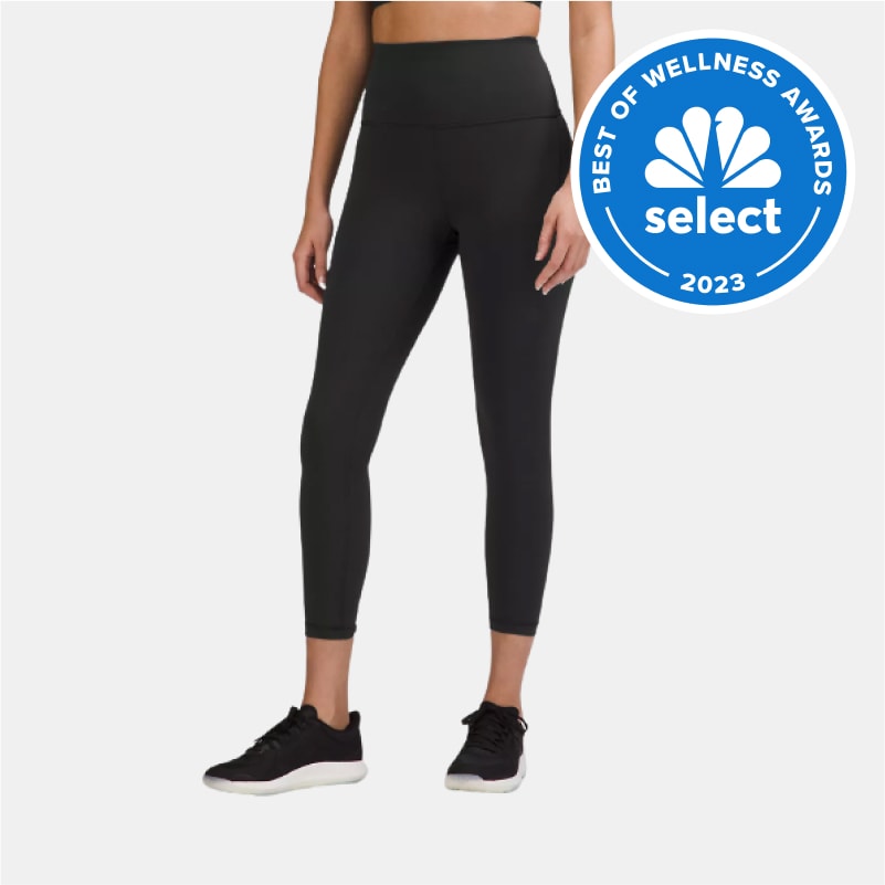 CRZ YOGA Womens Butterluxe Crossover Workout Capri Leggings 23 Inches -  High Waist V Cross Crop Gym Yoga Pants