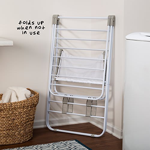 This drying rack for clothes makes laundry day easier