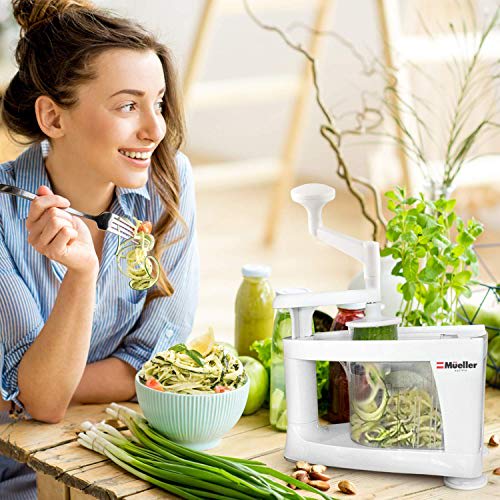 A veggie spiralizer with the best reviews on