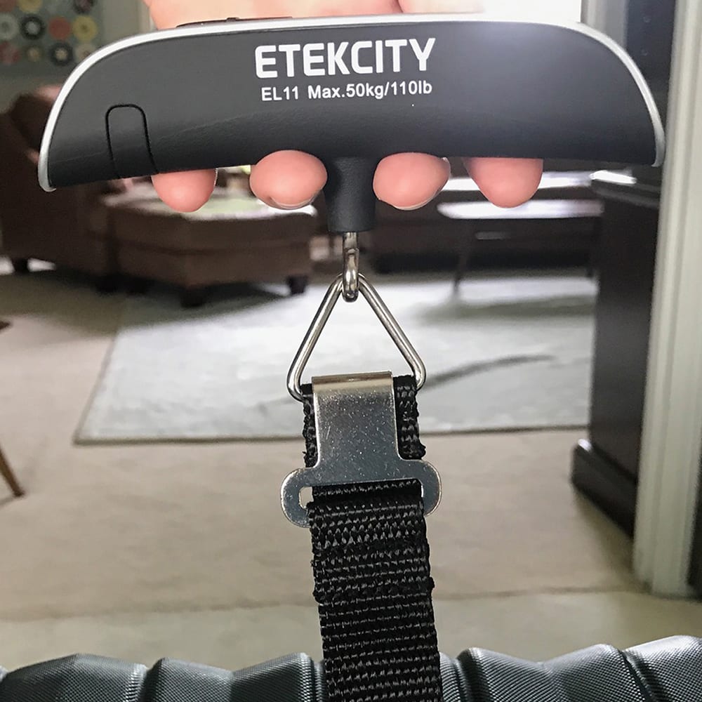 Etekcity EL11 Digital Hanging Luggage Scale - Silver