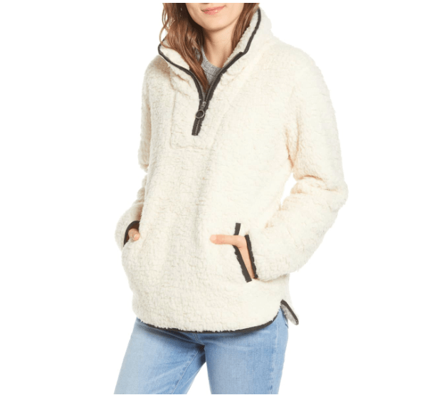 Thread supply shop sherpa pullover