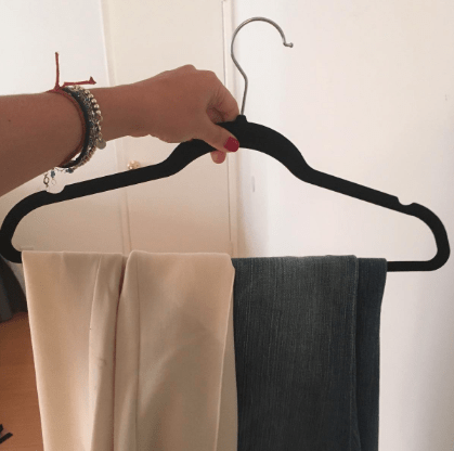 Sprucely Non-Slip Velvet Hangers - Sage, 40