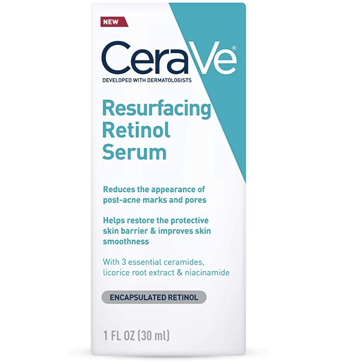 The CeraVe Resurfacing Retinol Serum my skin glow