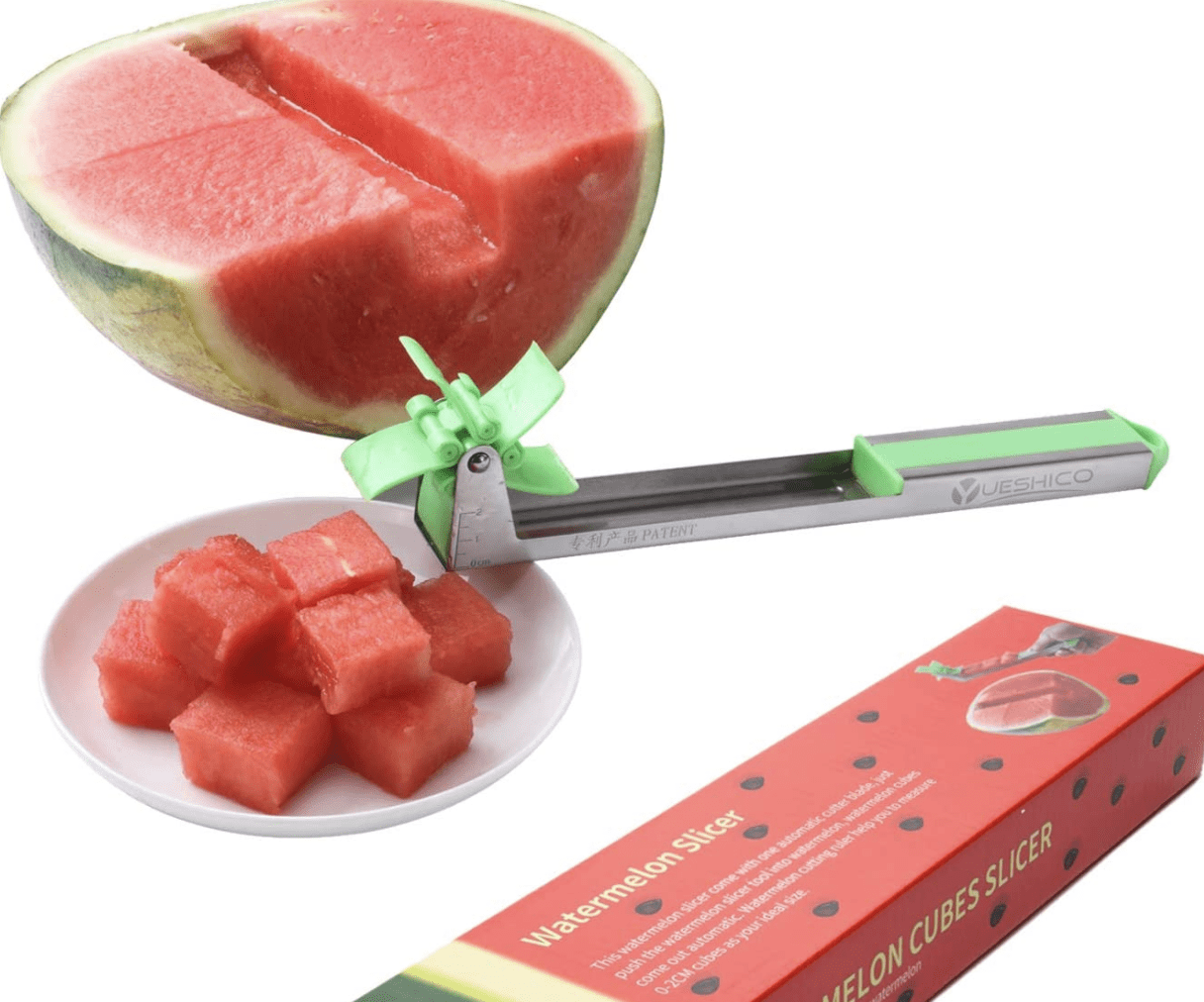 Genius Watermelon Slicer  Nobody loves cutting watermelon! BUT